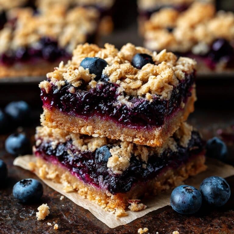 Blueberry Oatmeal Bars – A Wholesome Treat! Recipe