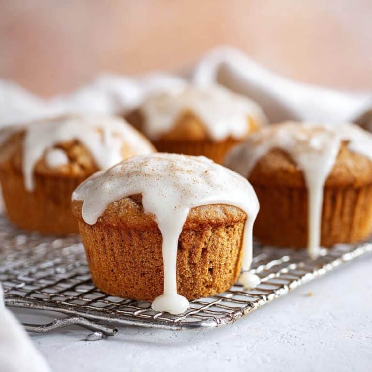 Cinnamon Roll Protein Muffins Recipe