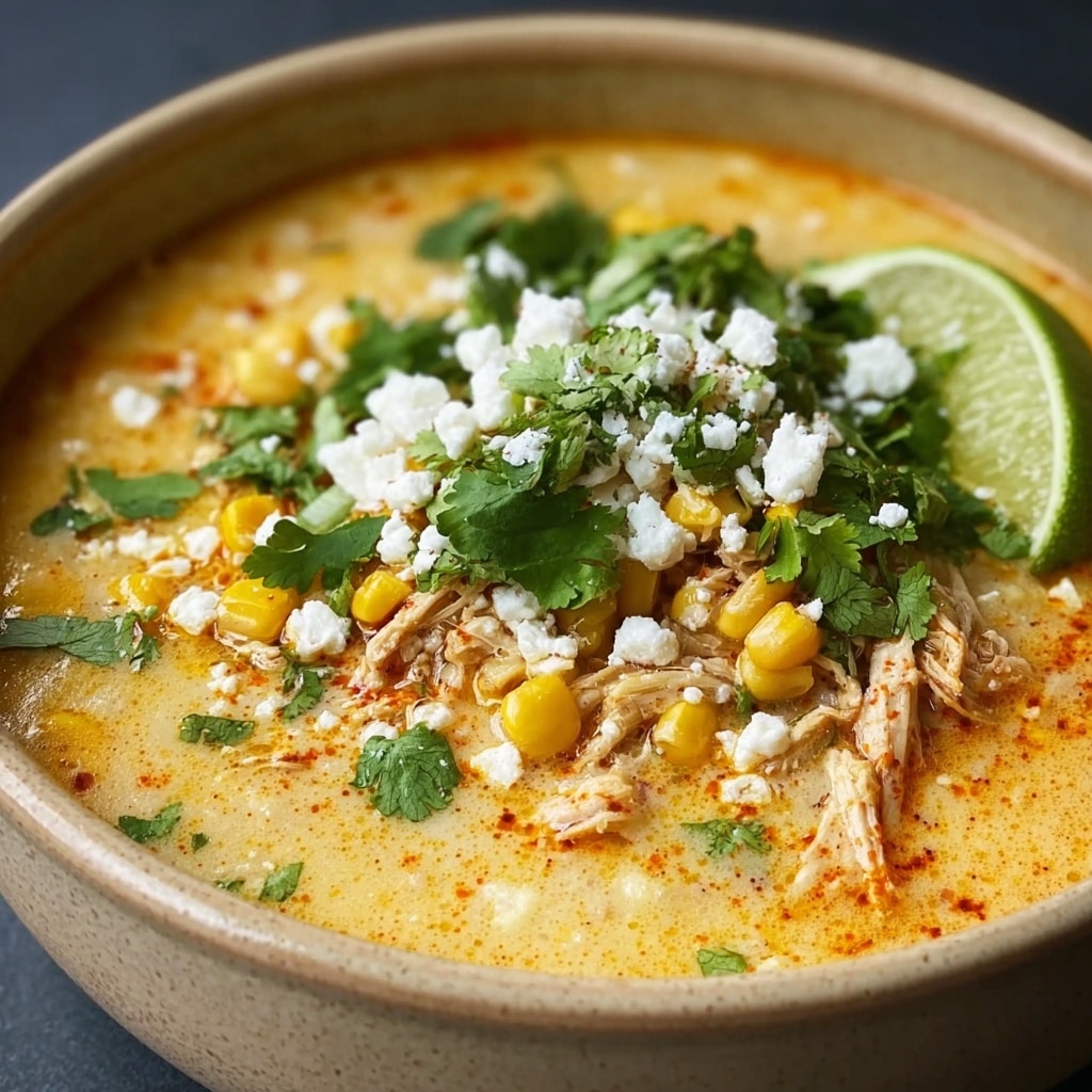 Mexican Street Corn Soup Recipe - Recipe Image