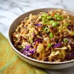 Low-Carb Easy To Make Egg Roll In A Bowl Recipe