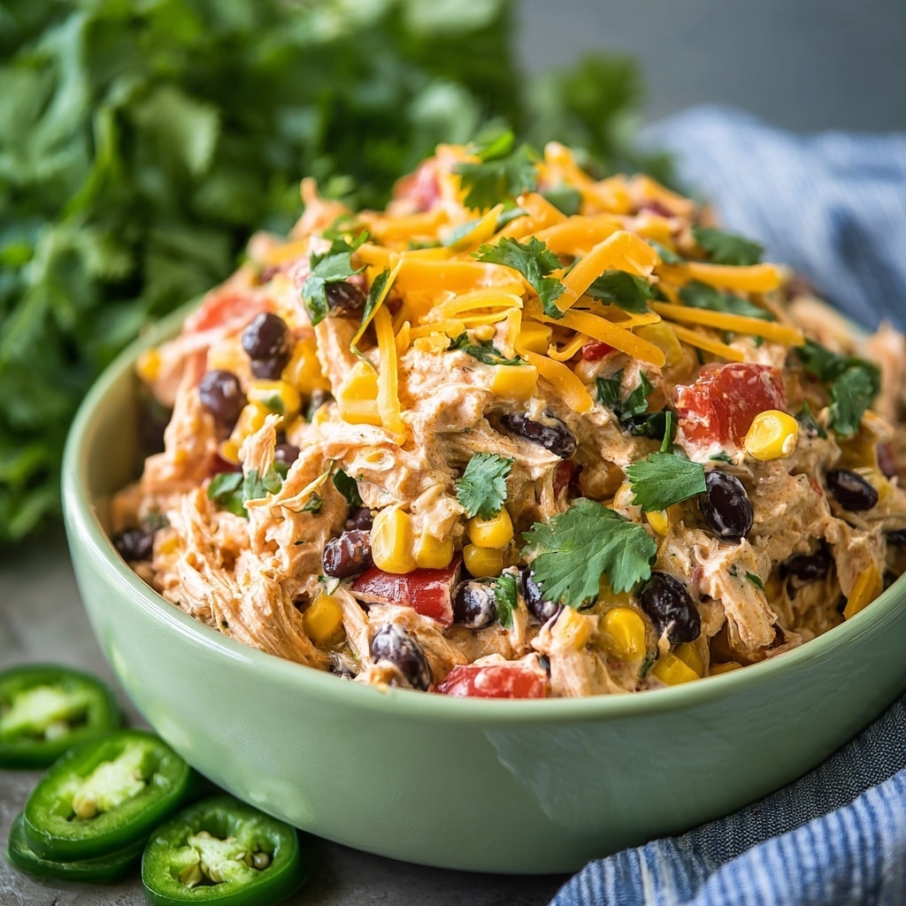 Zesty Southwest Chicken Salad Recipe - Recipe Image