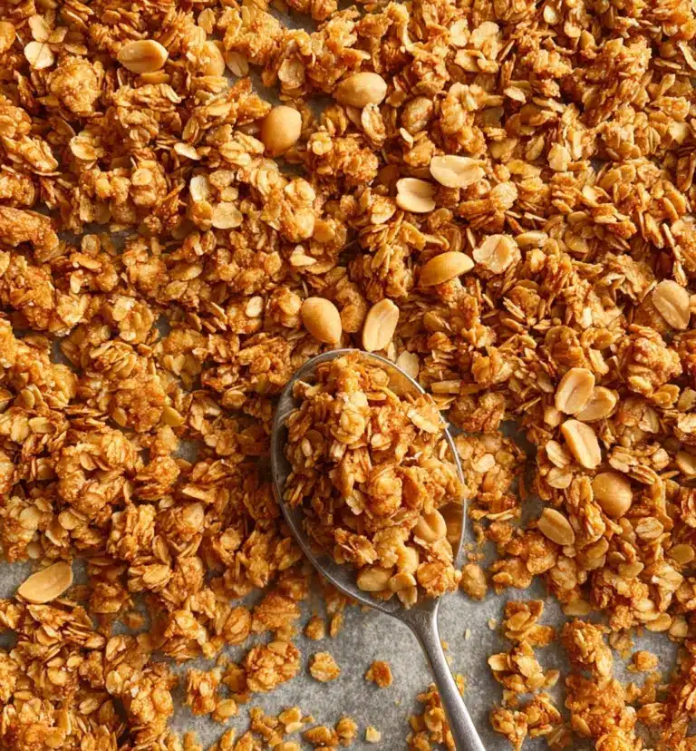 Homemade Peanut Butter Granola Recipe
