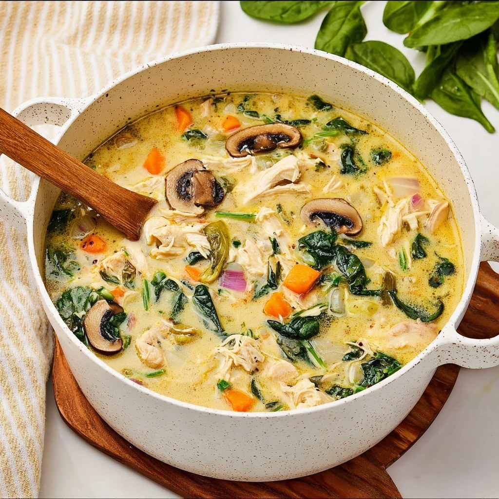Low-Carb Autumn Chicken and Rice Soup Recipe - Recipe Image