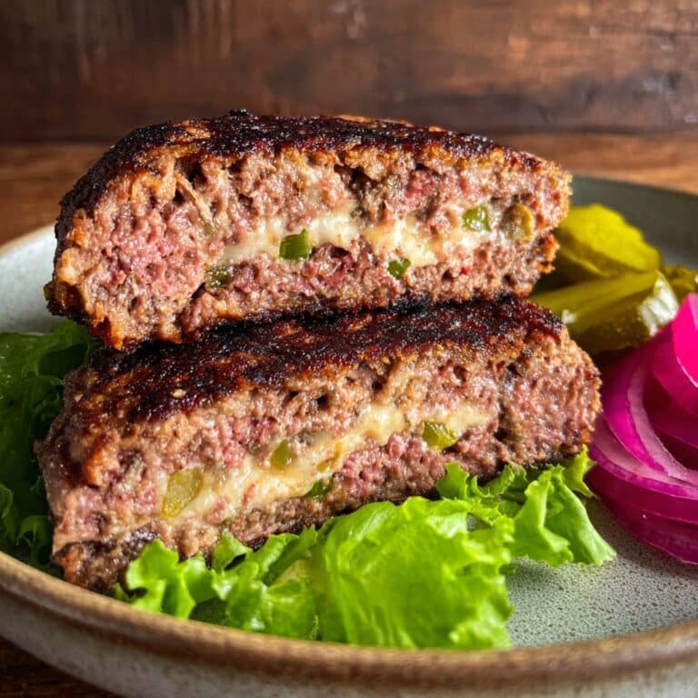 Jalapeño Popper Turkey Burgers Recipe