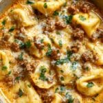 Hearty Cheddar Garlic Herb Potato Soup Recipe