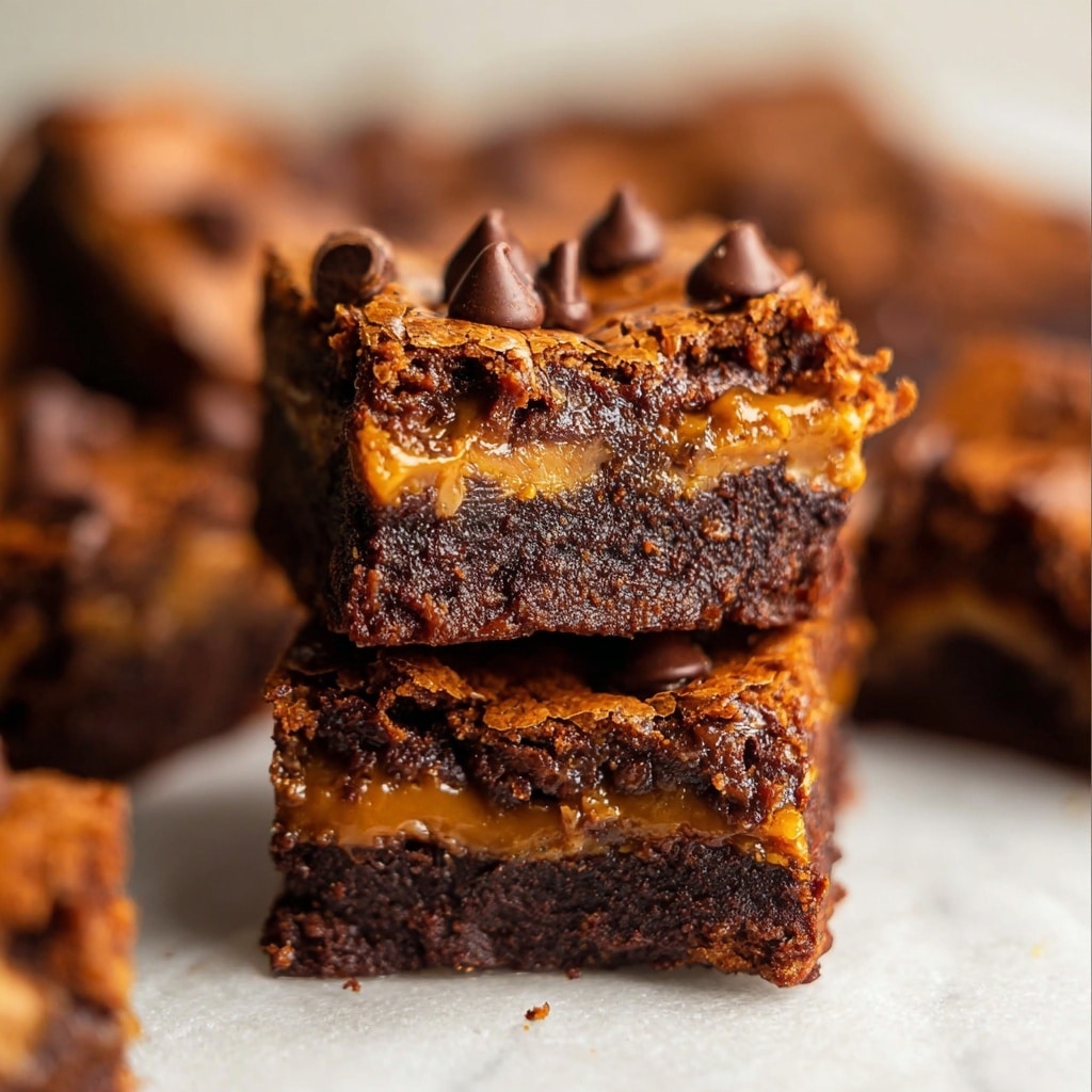 Chocolate Caramel Bars Recipe - Recipe Image