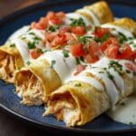 Baked Cream Cheese Chicken Taquitos Recipe