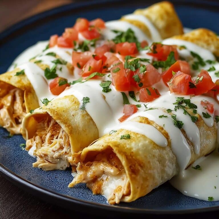 Baked Cream Cheese Chicken Taquitos Recipe