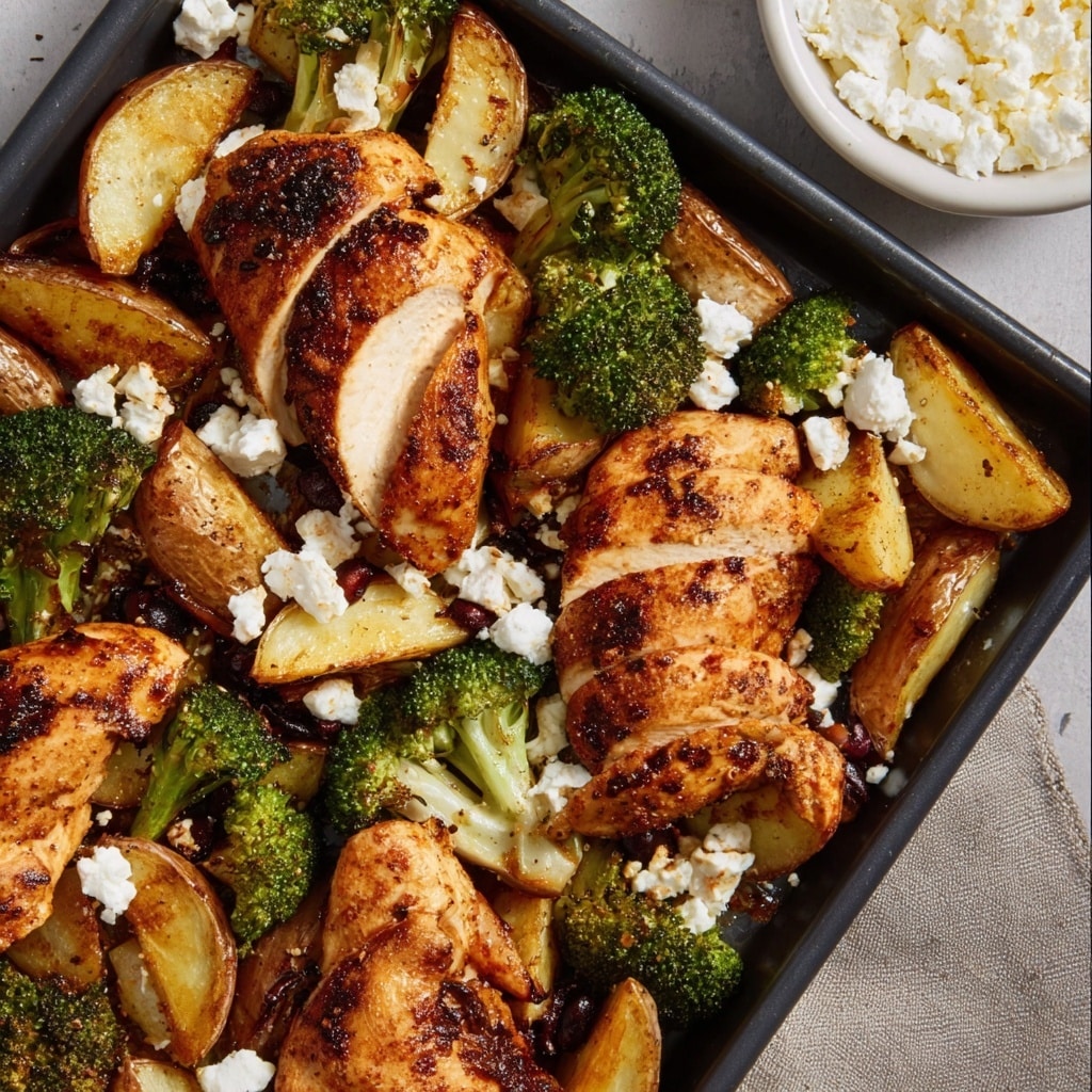Hot Honey Feta Chicken Recipe - Recipe Image