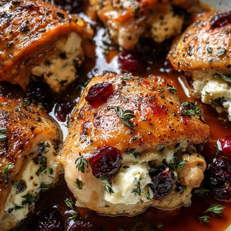 Cranberry and Brie Stuffed Chicken Recipe