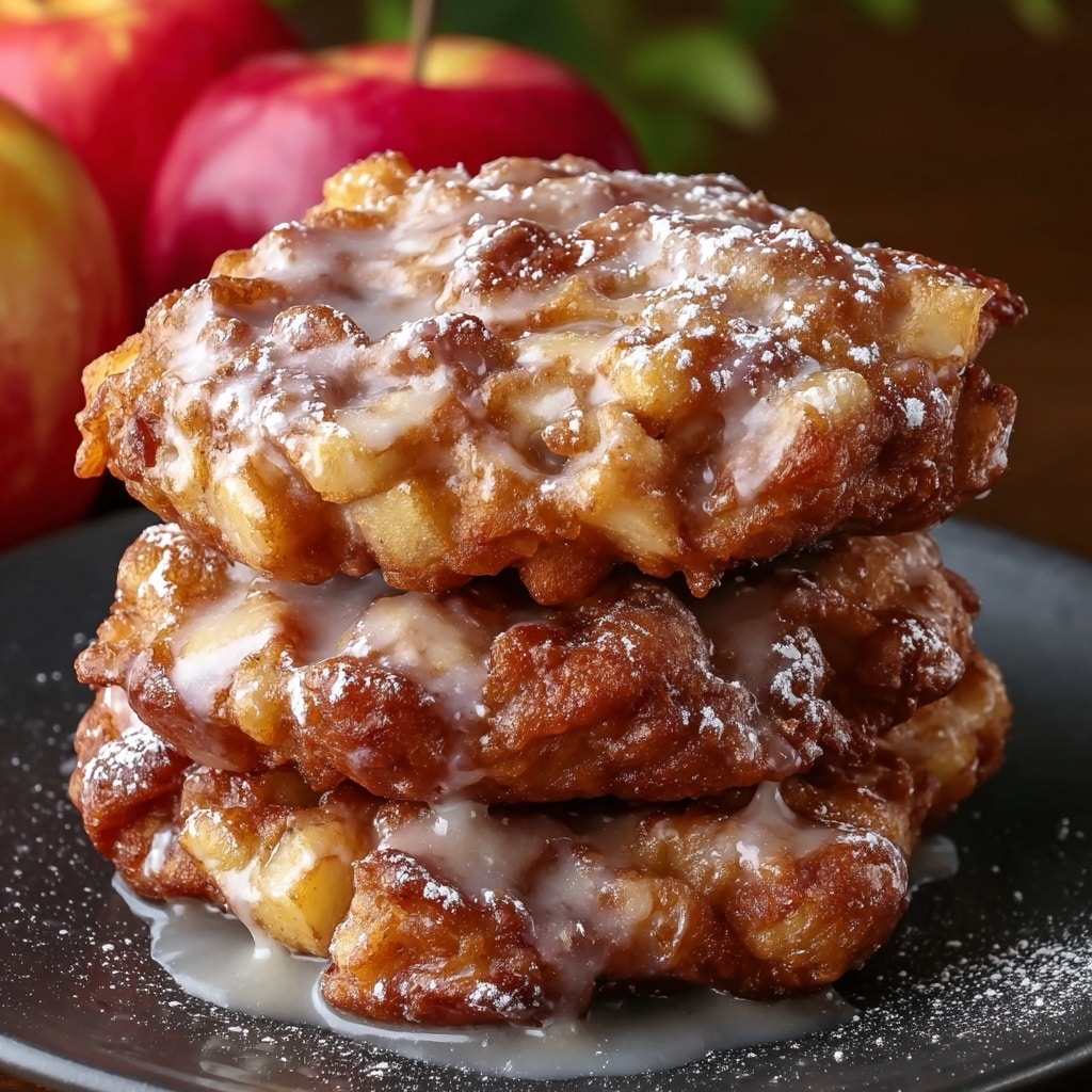 BAKED APPLE FRITTERS Recipe - Recipe Image