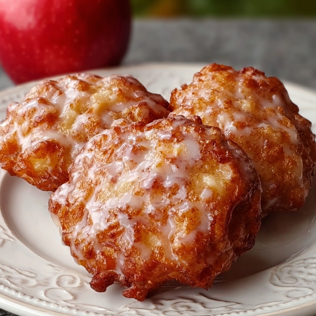 BAKED APPLE FRITTERS Recipe - Recipe Image