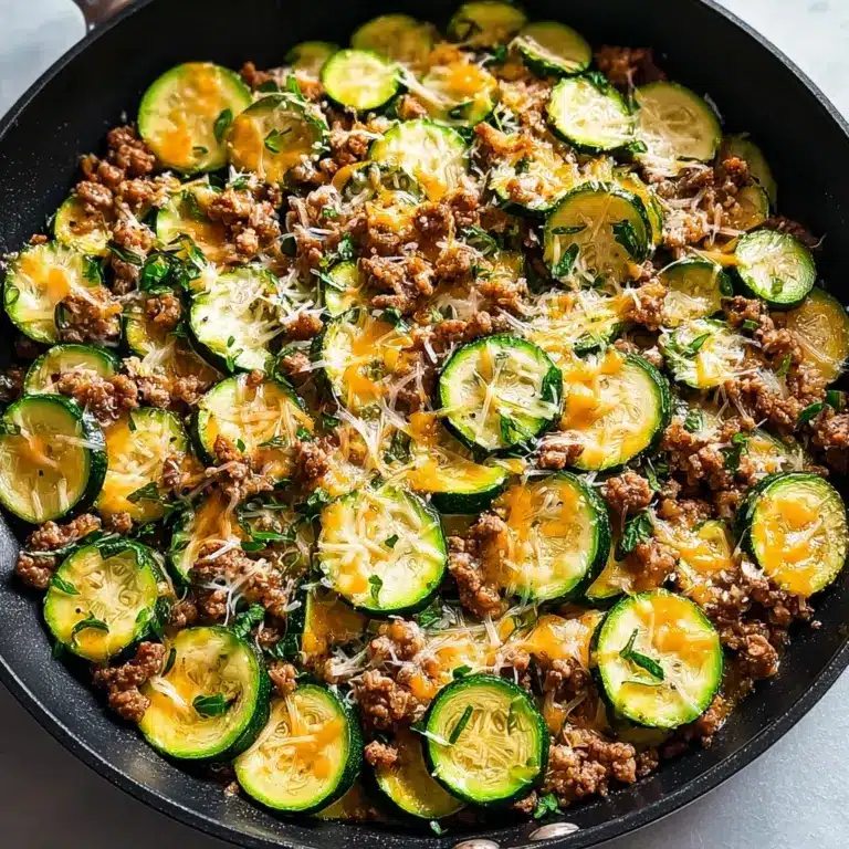 Ground Turkey and Zucchini Skillet Recipe
