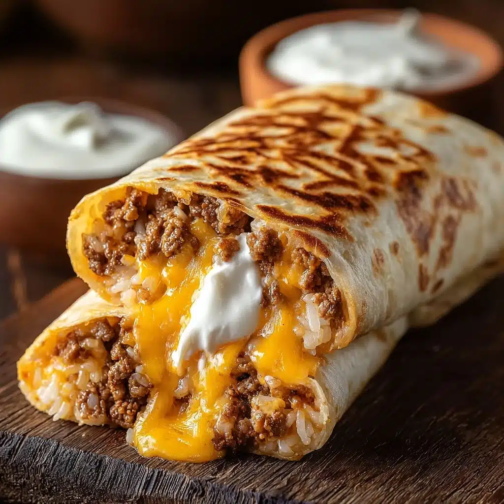 Grilled Cheese Burrito Recipe - Recipe Image