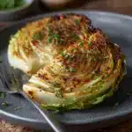 Oven Roasted Garlic Cabbage Steaks Recipe