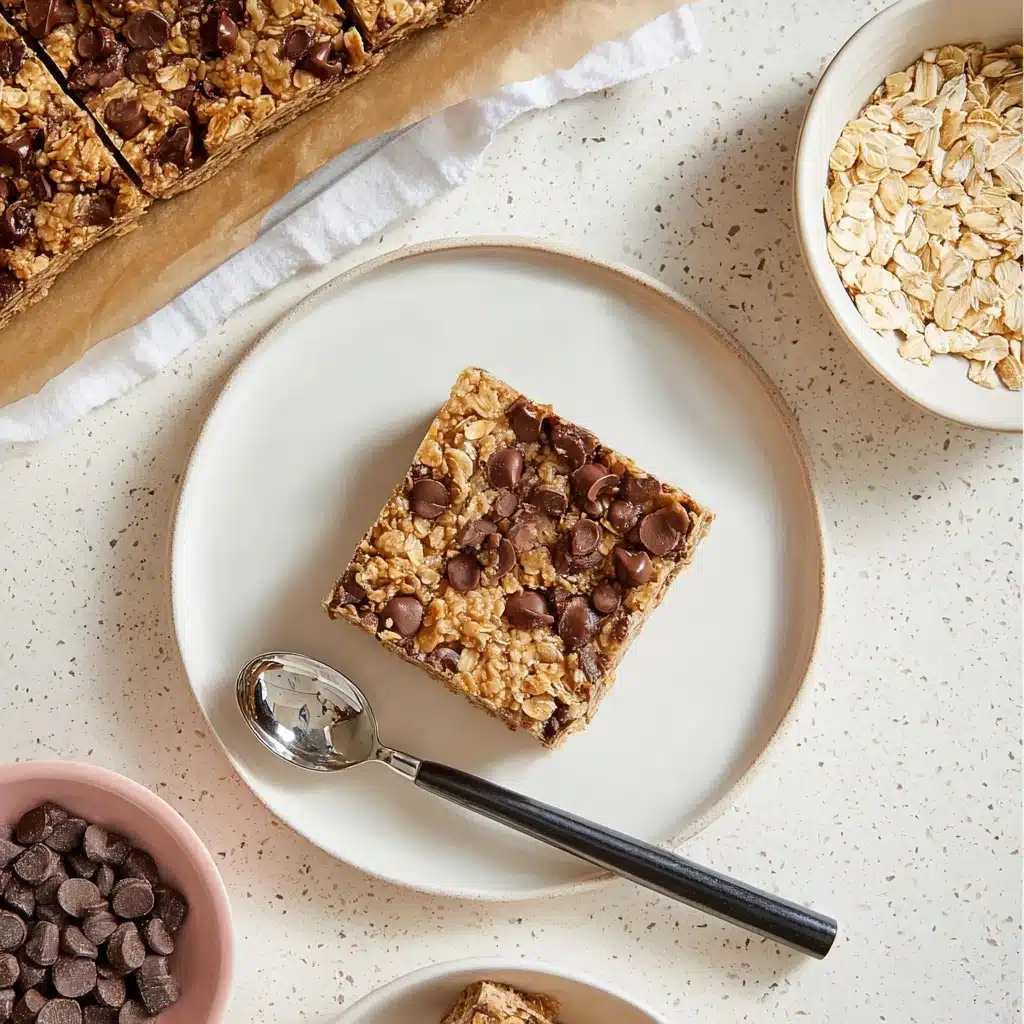 Banana Oatmeal Bars Recipe - Recipe Image