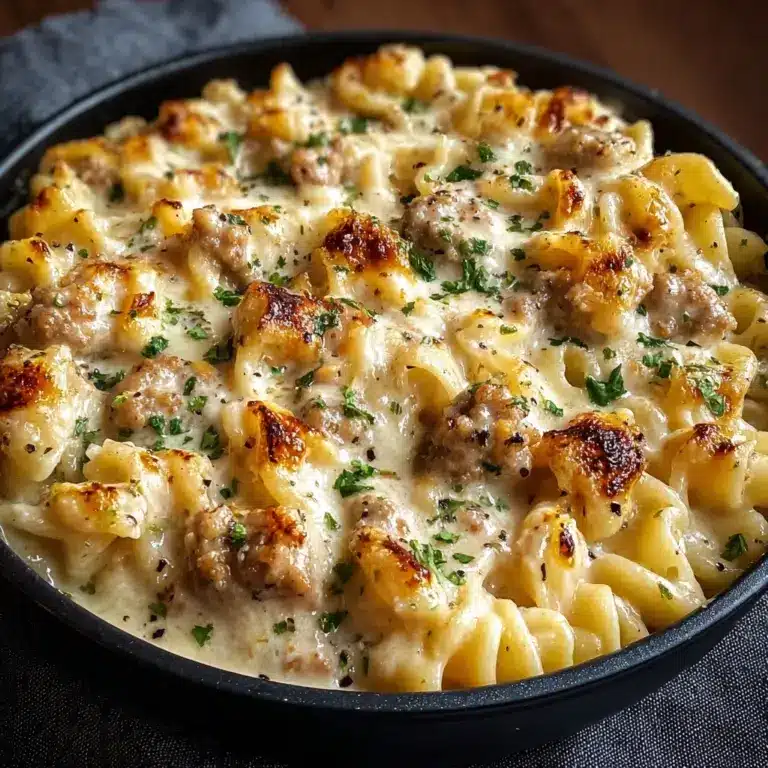 The Best Crockpot Garlic Parmesan Chicken Pasta Recipe