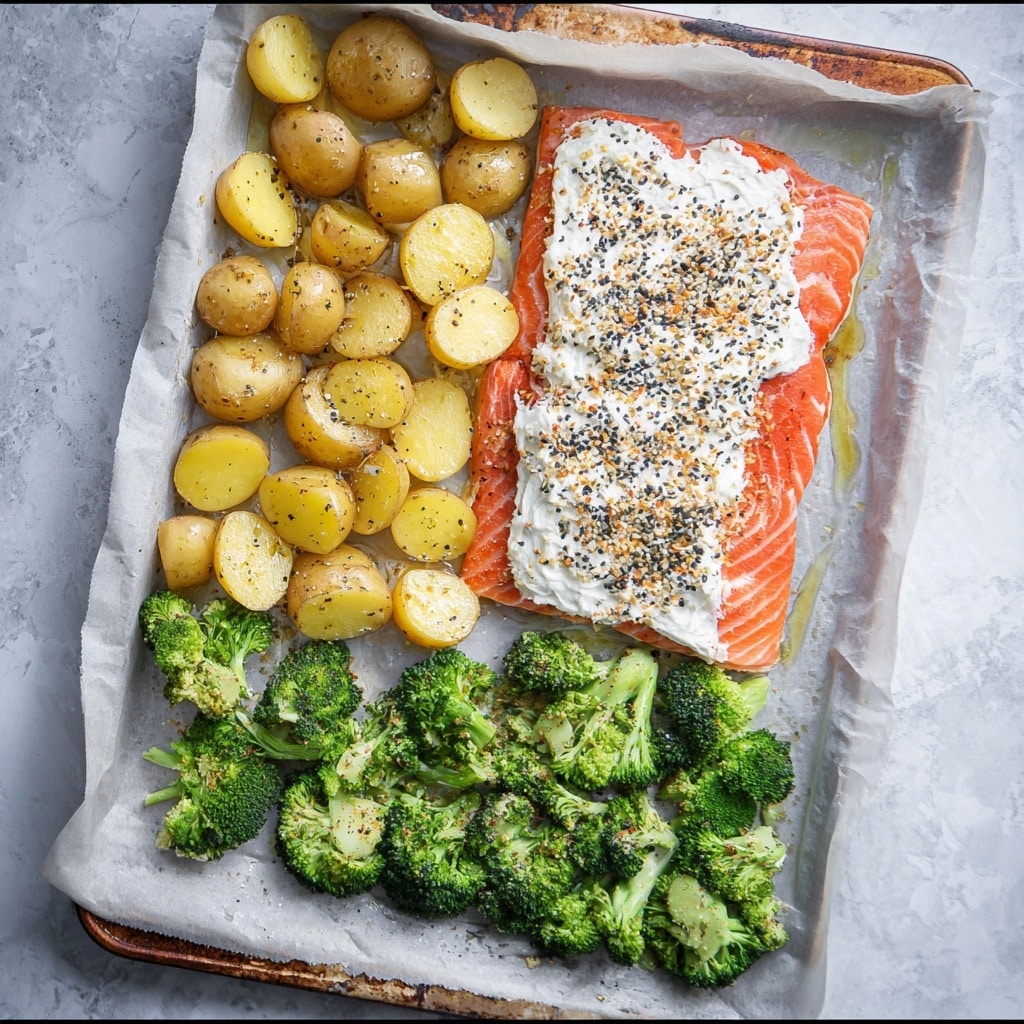 Everything Bagel Sheet Pan Salmon Recipe - Recipe Image