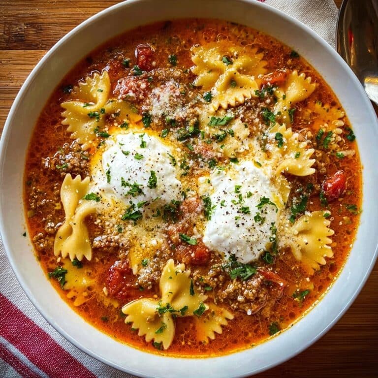 Lasagna Soup Recipe