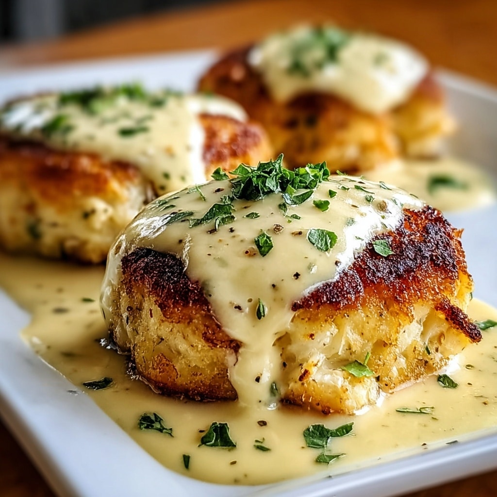 Chicken Pillows with Creamy Parmesan Sauce for Cozy Nights Recipe - Recipe Image