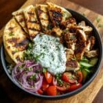 Greek Chicken Gyro Bowls Recipe