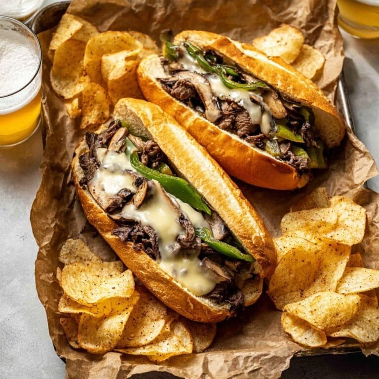 Philly Cheesesteak Sandwiches Recipe