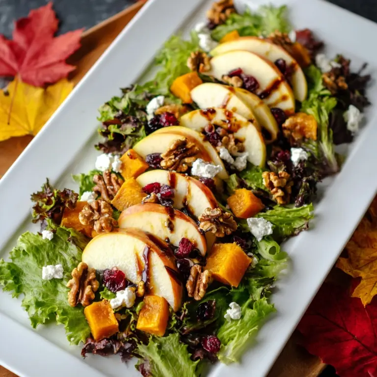Autumn Harvest Salad Recipe