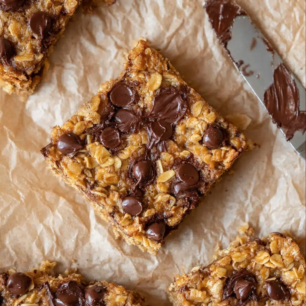 Banana Oatmeal Bars Recipe - Recipe Image