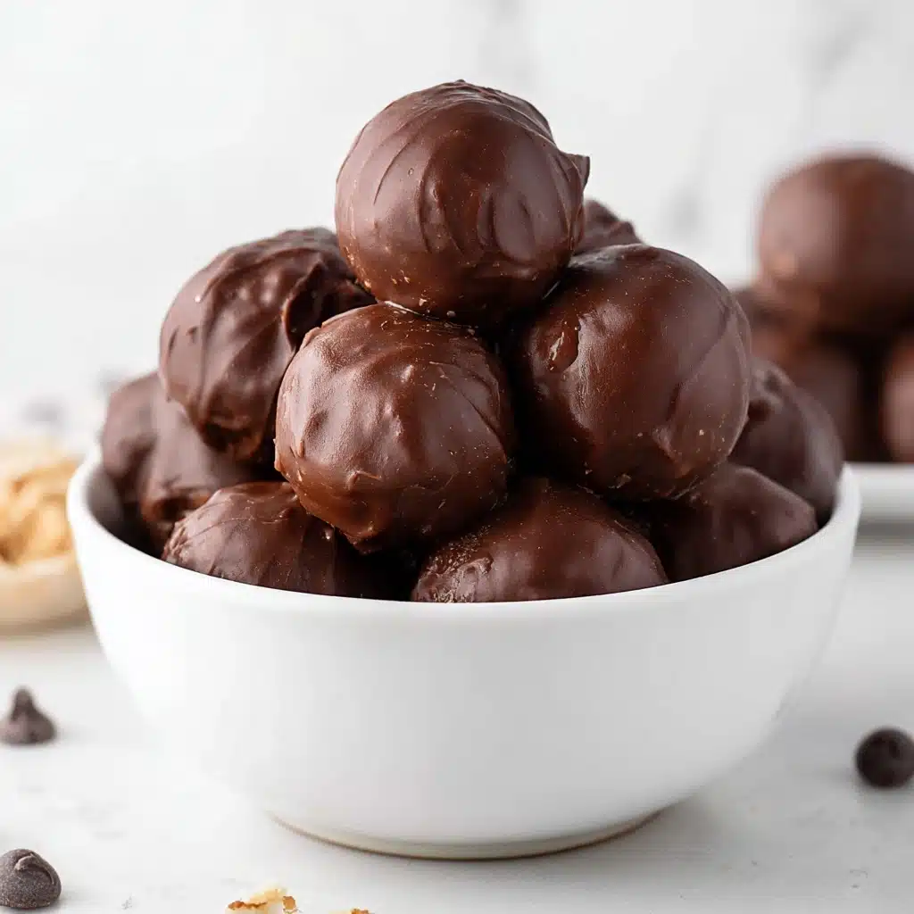 Peanut Butter Balls with Rice Krispies Recipe - Recipe Image