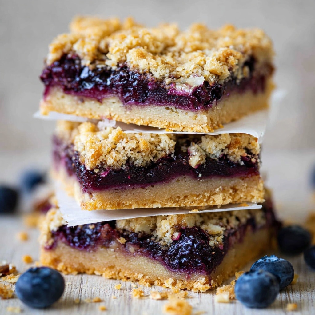 Blueberry Oatmeal Bars – A Wholesome Treat! Recipe - Recipe Image