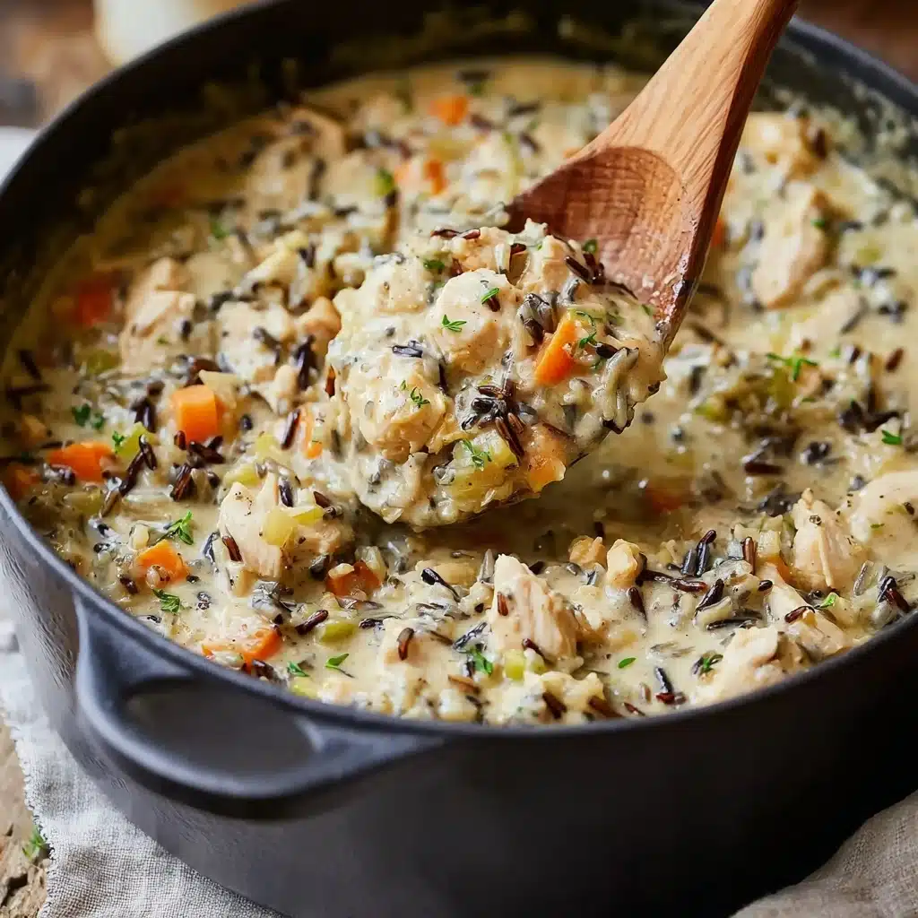 Chicken Wild Rice Casserole Recipe - Recipe Image