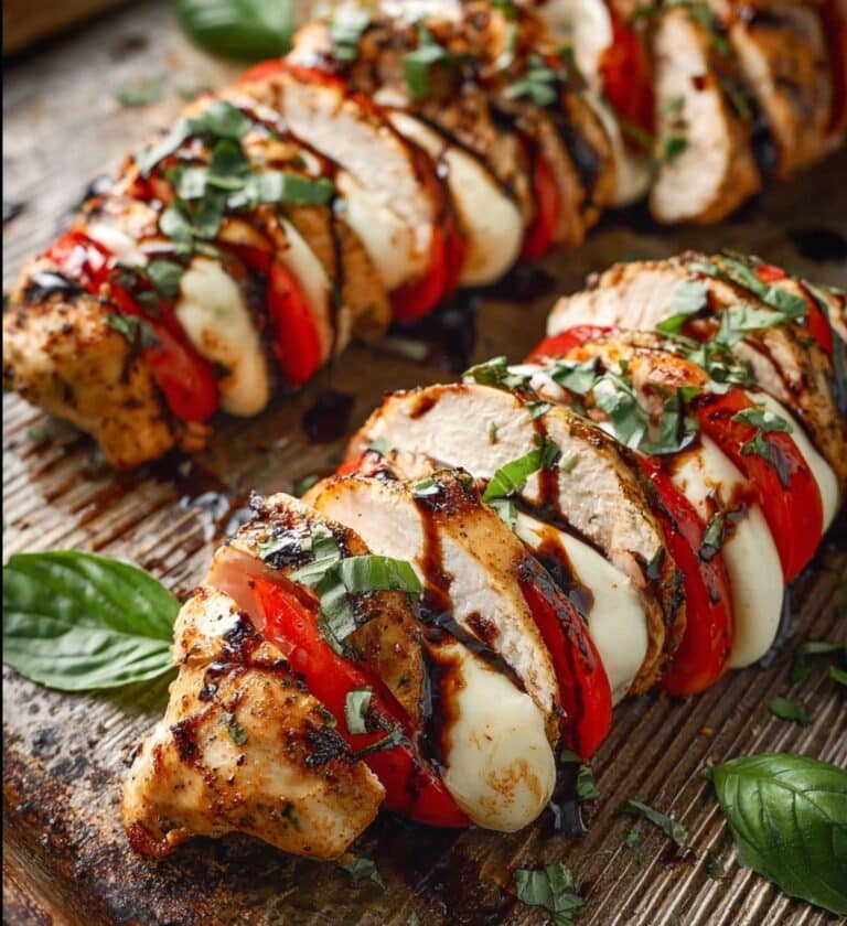 Caprese Stuffed Chicken Recipe