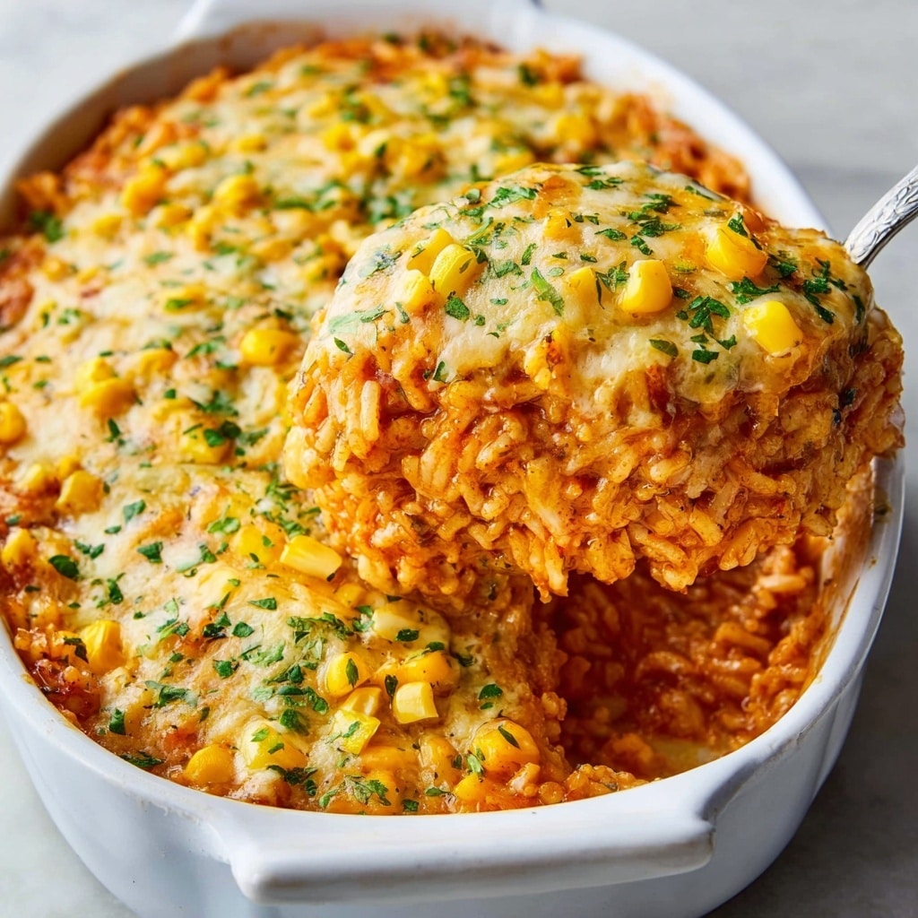 Chicken Enchilada Rice Casserole Recipe - Recipe Image