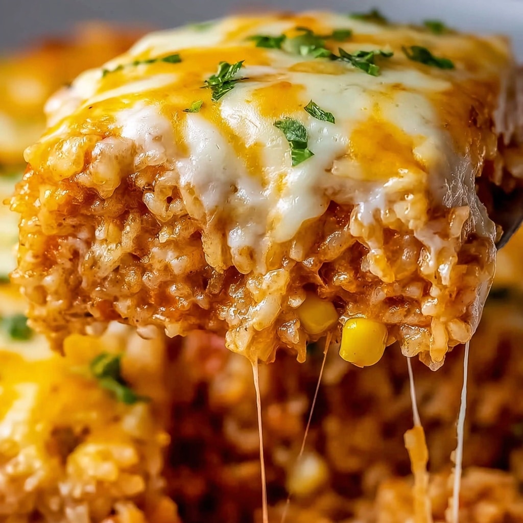 Chicken Enchilada Rice Casserole Recipe - Recipe Image