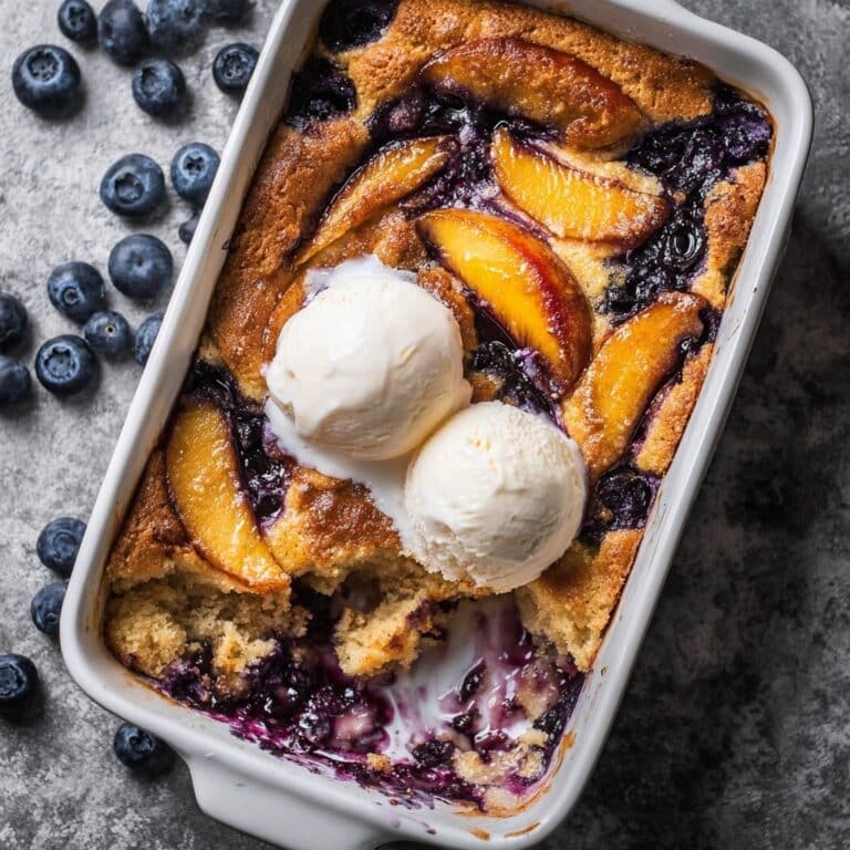 Brown Butter Peach Cobbler Recipe