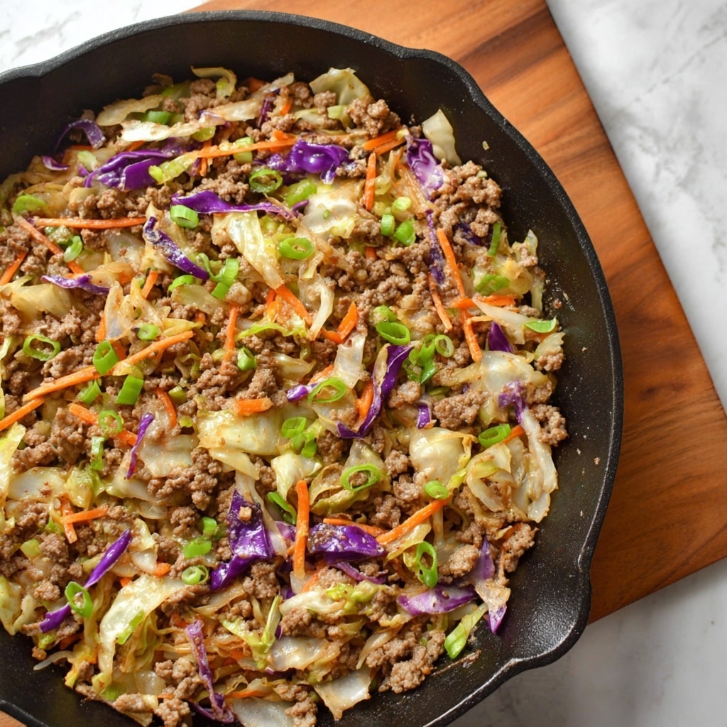 Low-Carb Easy To Make Egg Roll In A Bowl Recipe - Recipe Image
