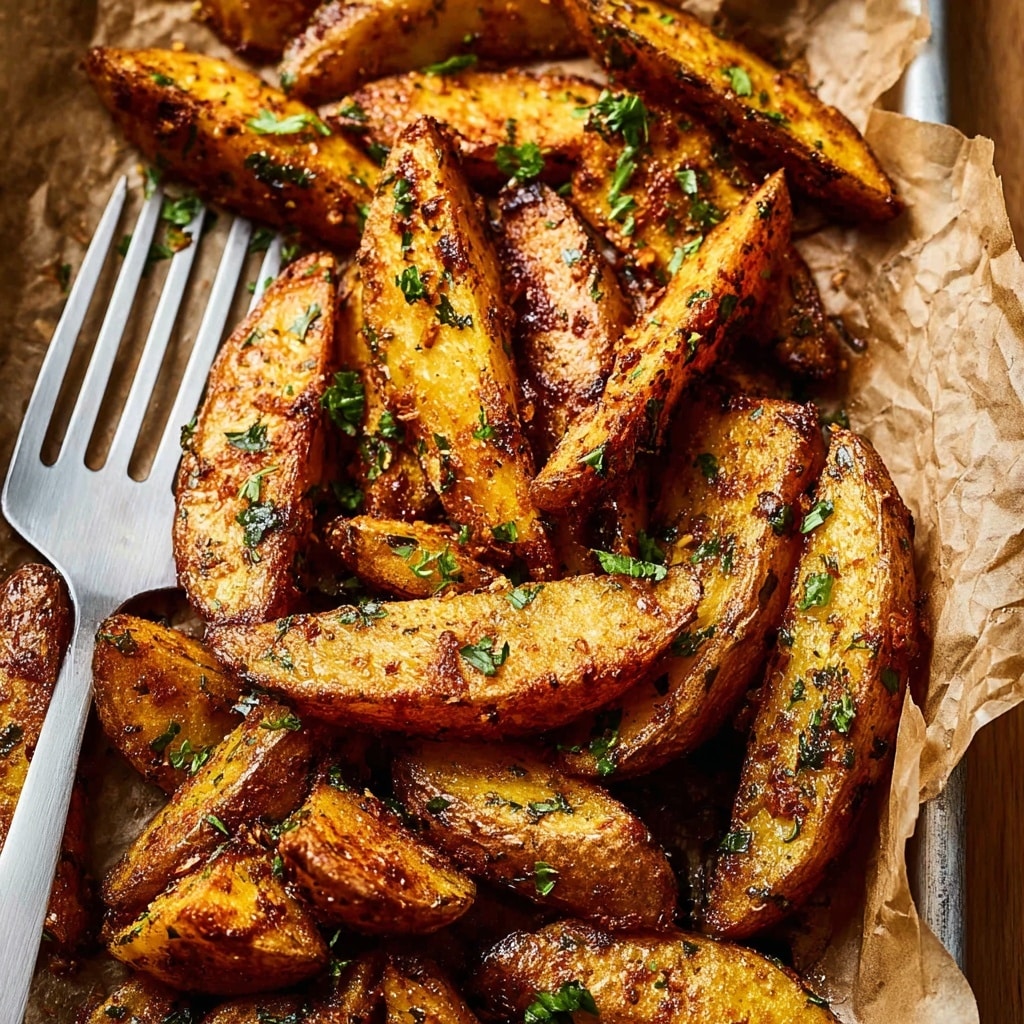 Crispy Potato Roast Recipe - Recipe Image
