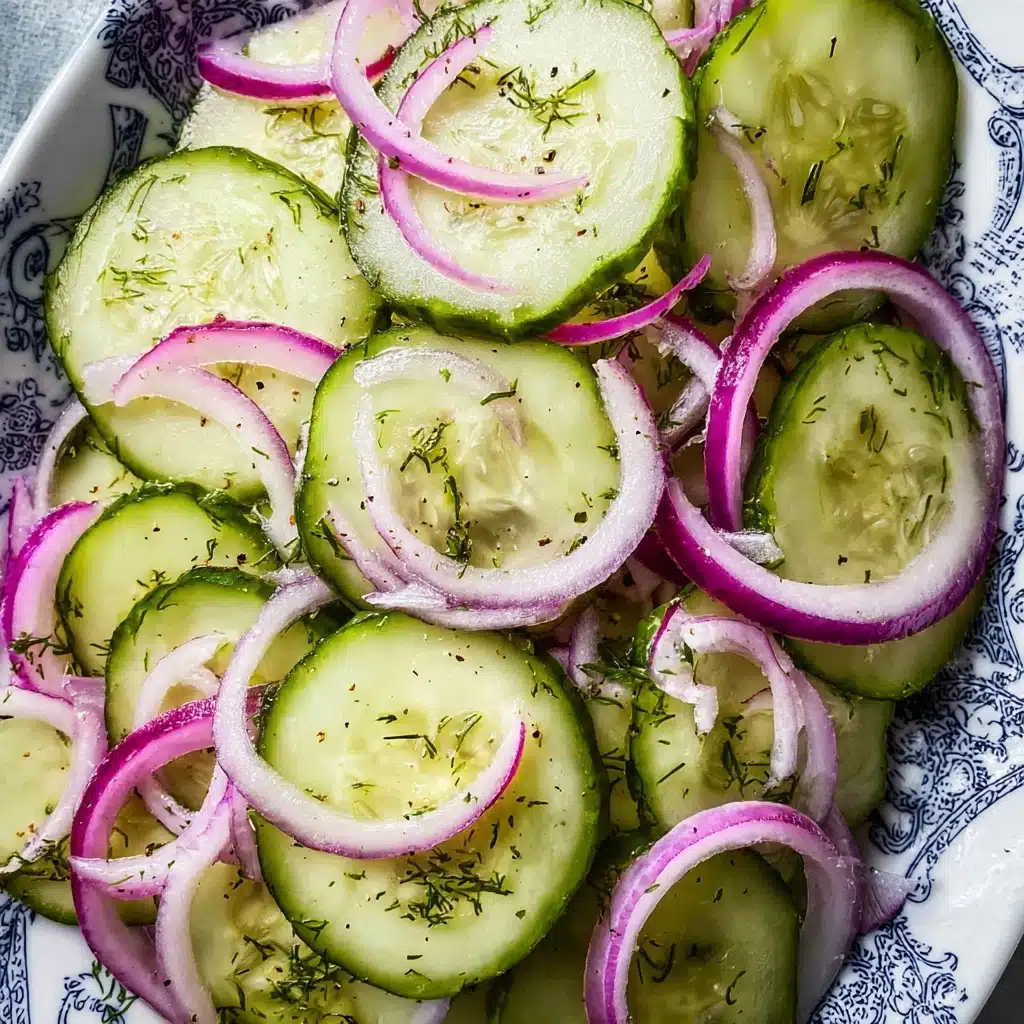 Cucumber Onion Salad Recipe - Recipe Image
