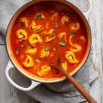 Curried Tomato Tortellini Soup Recipe