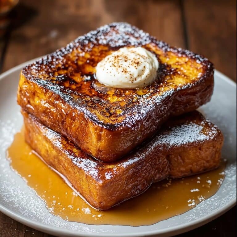 Pumpkin French Toast Breakfast Recipe
