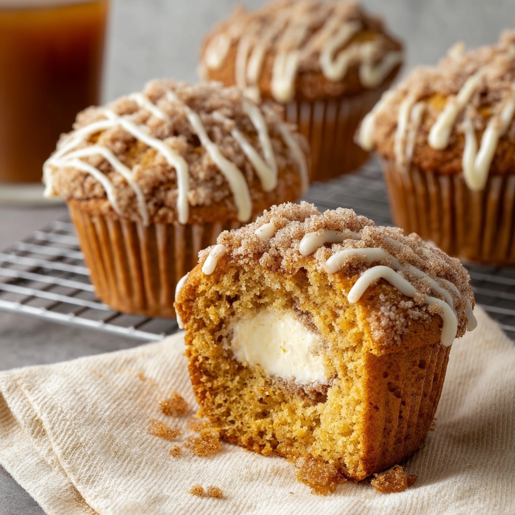 Pumpkin Cream Cheese Muffins Recipe - Recipe Image