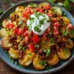 Cheesy Taco Potatoes Recipe