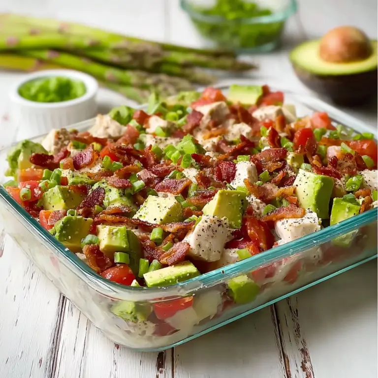 BLT Chicken Salad for Meal Prep Recipe