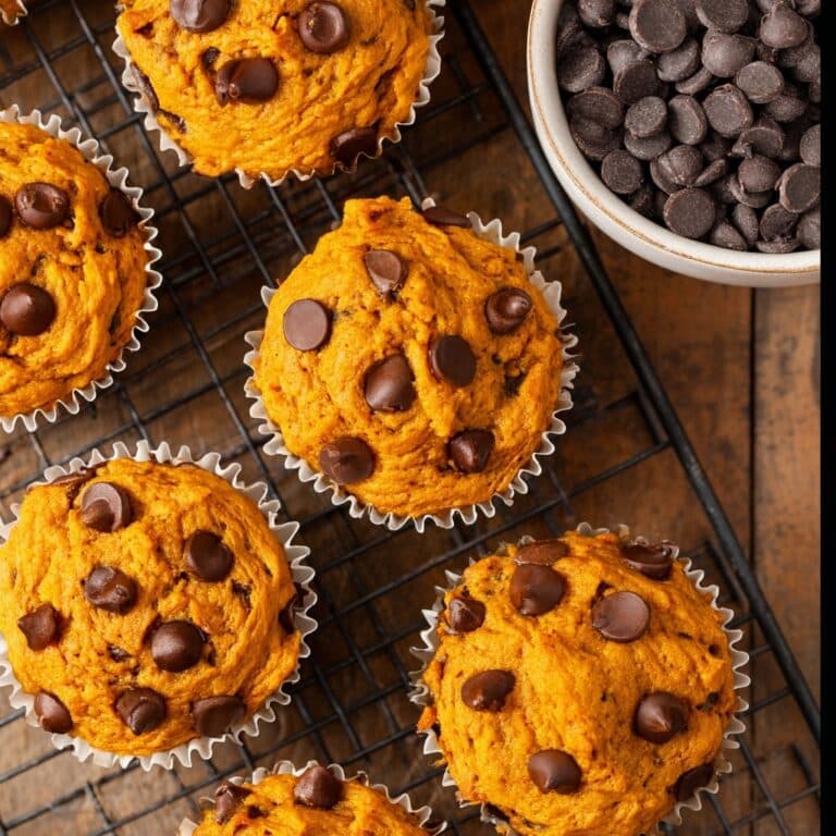 High Protein Pumpkin Cottage Cheese Muffins Recipe