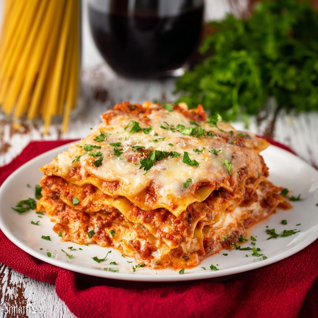 Crockpot Lasagna Recipe - Recipe Image