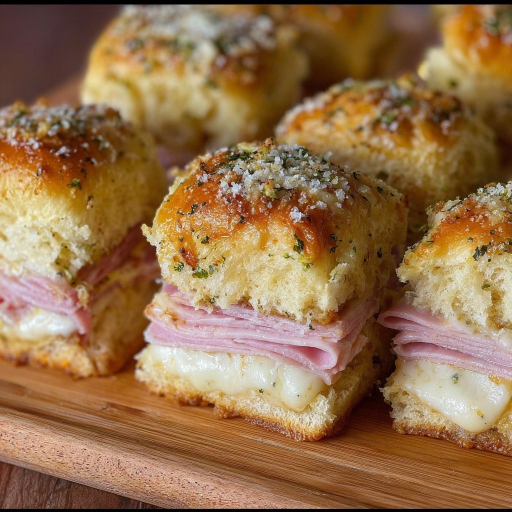 The BEST Ham and Swiss Sliders Recipe - Recipe Image