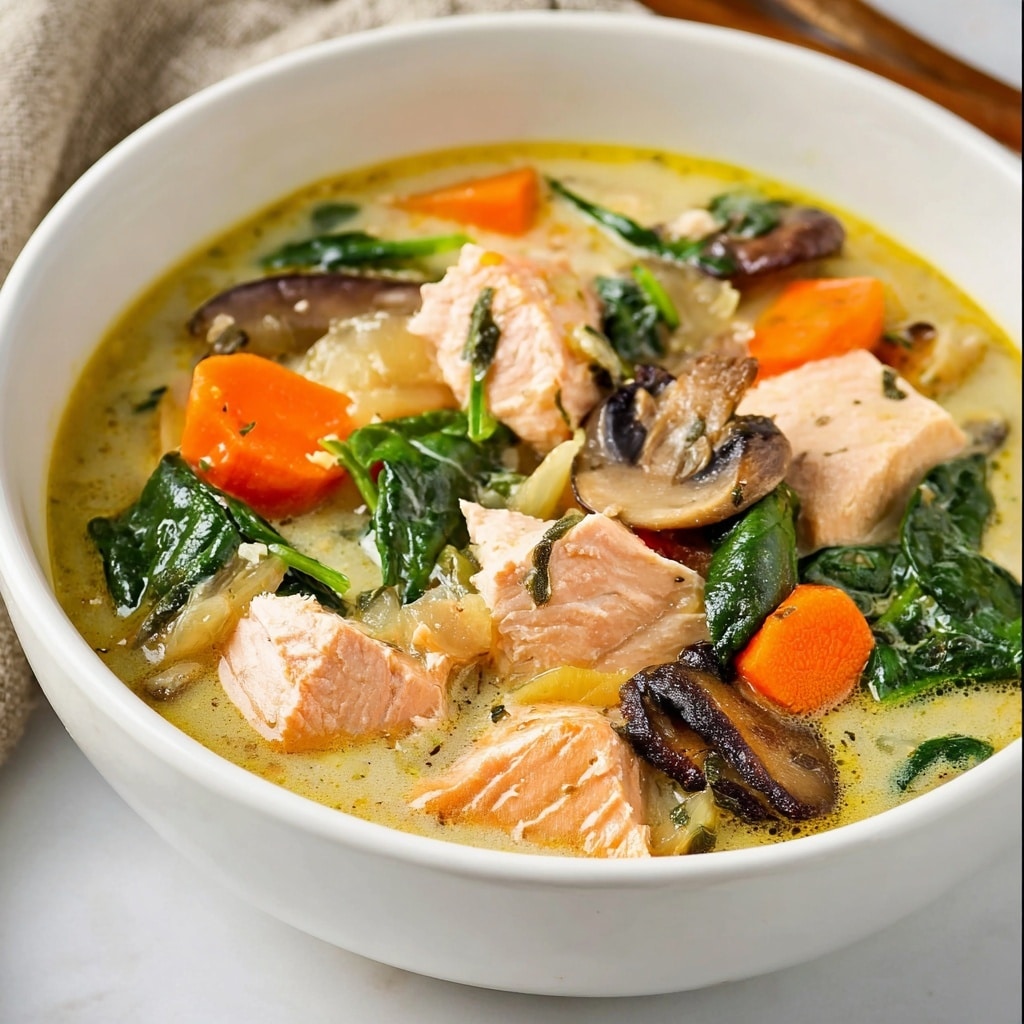 Low-Carb Autumn Chicken and Rice Soup Recipe - Recipe Image