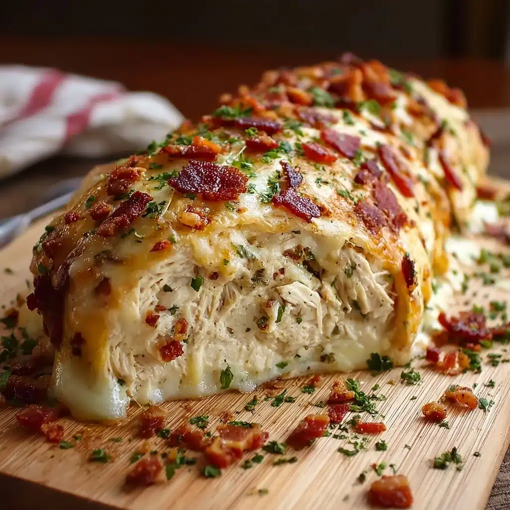 Chicken Bacon Ranch Stromboli Recipe - Recipe Image