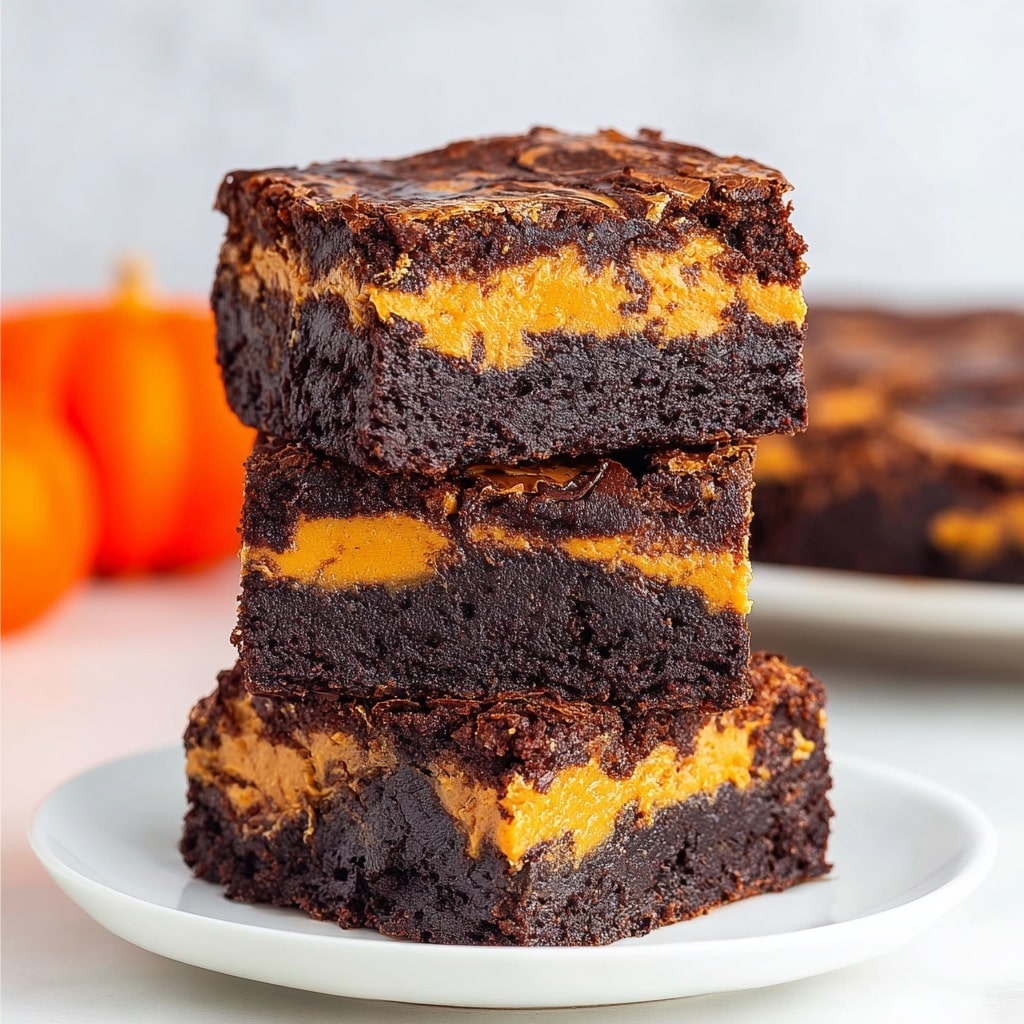 Pumpkin Brownies Recipe - Recipe Image