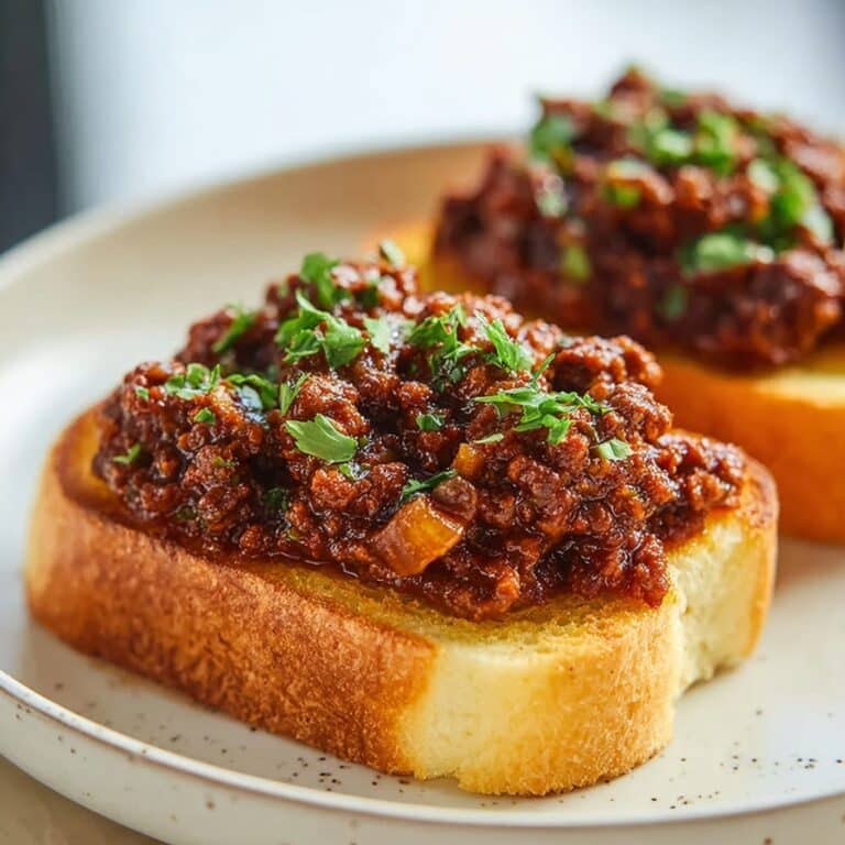 Toast Sloppy Joes Recipe